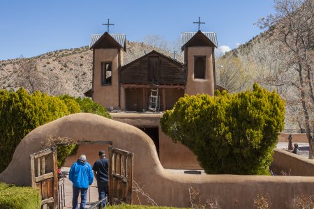 El Santuario de Chimayo, een eeuwenoud bedevaartsoord